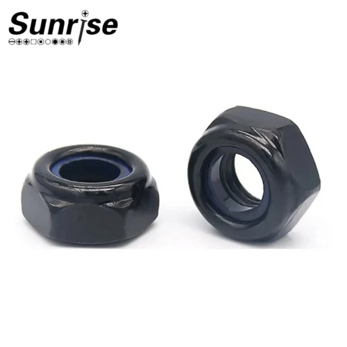 ASME/ANSI B18.16.6 হেক্সাগন নাইলন লক পাতলা বাদাম