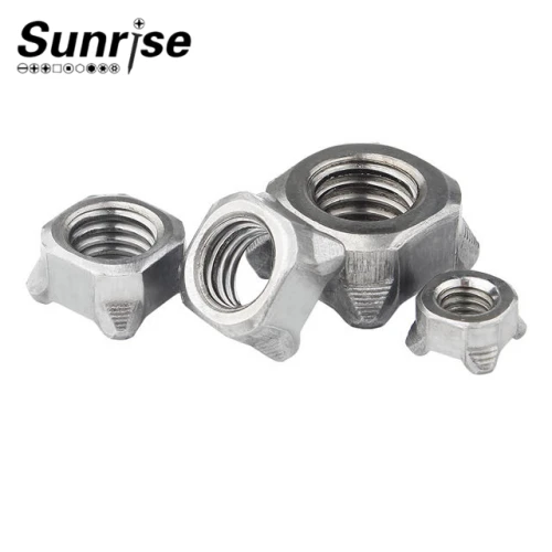 স্কয়ার ওয়েল্ড নাট DIN928