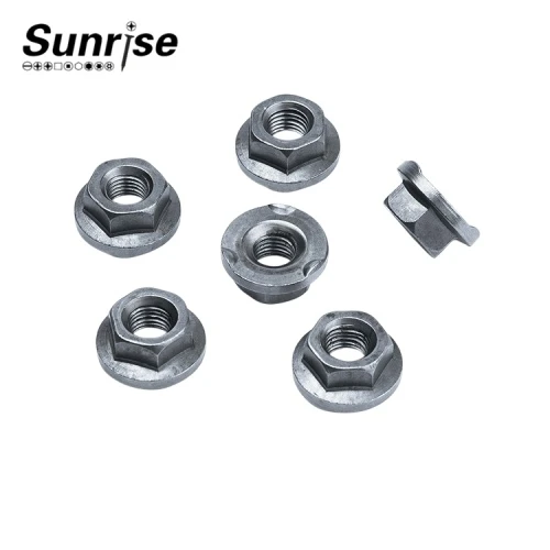DIN977 বড় চেম্ফার ওয়েল্ডিং ফ্ল্যাঞ্জ বাদাম
