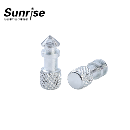 Knurled খোলা খাদ পজিশনিং পিন