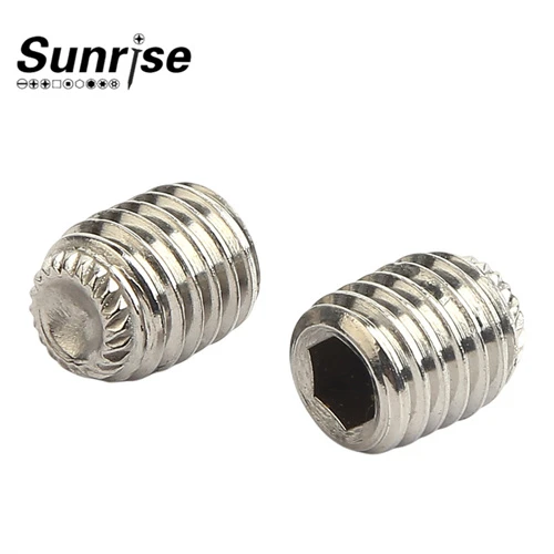Knurled সেট স্ক্রু/দাঁতযুক্ত সেট স্ক্রু