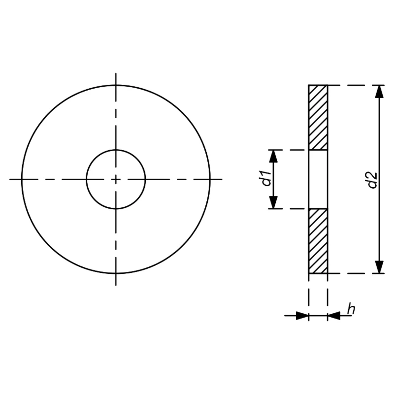 Flat Washer DIN 9021 3 Flat Washer DIN 9021 3