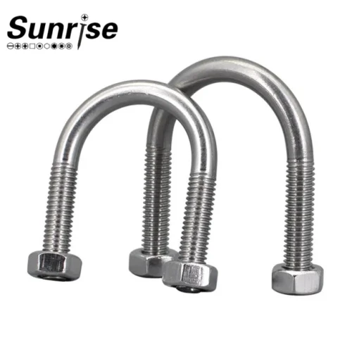 All Sizes stainless steel SS304 316 516 M6 M8 M10 Pipe Clamp Square Bending Nut Washer U Bolts 3 All Sizes stainless steel SS304 316 516 M6 M8 M10 Pipe Clamp Square Bending Nut Washer U Bolts 3