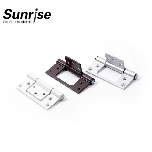 Wholesale hinges Aluminum extrusion manufacturer flush butt hinges door and window aluminum iron hinges hardware fittings 2