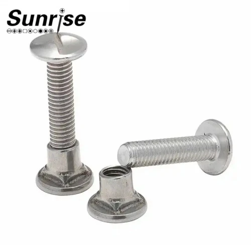Factory zinc plated galvanized round head One Way tam 5