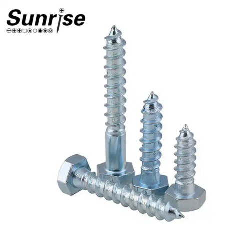 External Hexagon Pointed Tail Self Tapping Wood Screw 4 External Hexagon Pointed Tail Self Tapping Wood Screw 4