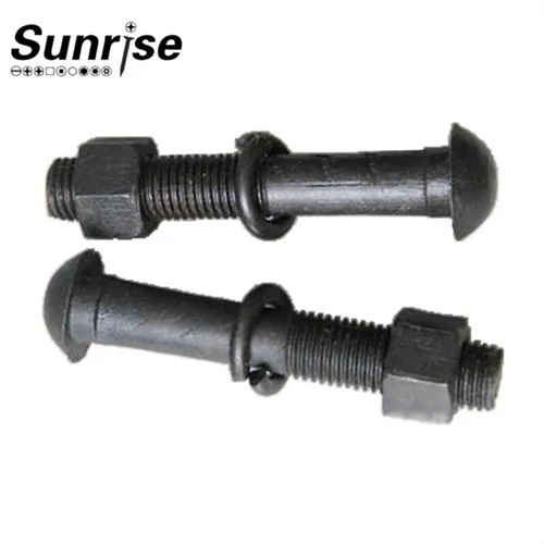 Round Head Railway Track Fishplate Bolts