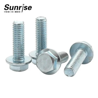 DIN6921 গ্যালভানাইজড হেক্স ফ্ল্যাঞ্জ বোল্ট