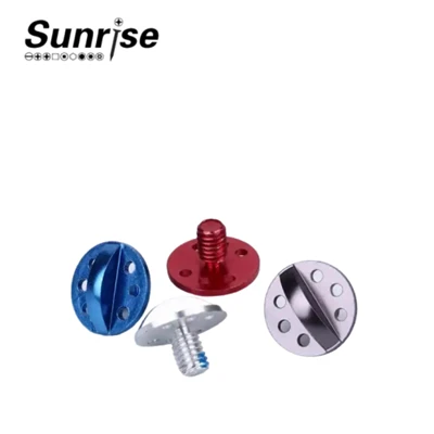 OEM এন্টি-লুজ হেড ছোট ধাতুপট্টাবৃত স্ক্রু