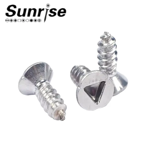 Stainless Steel Triangle Triangular Pan Head Screw